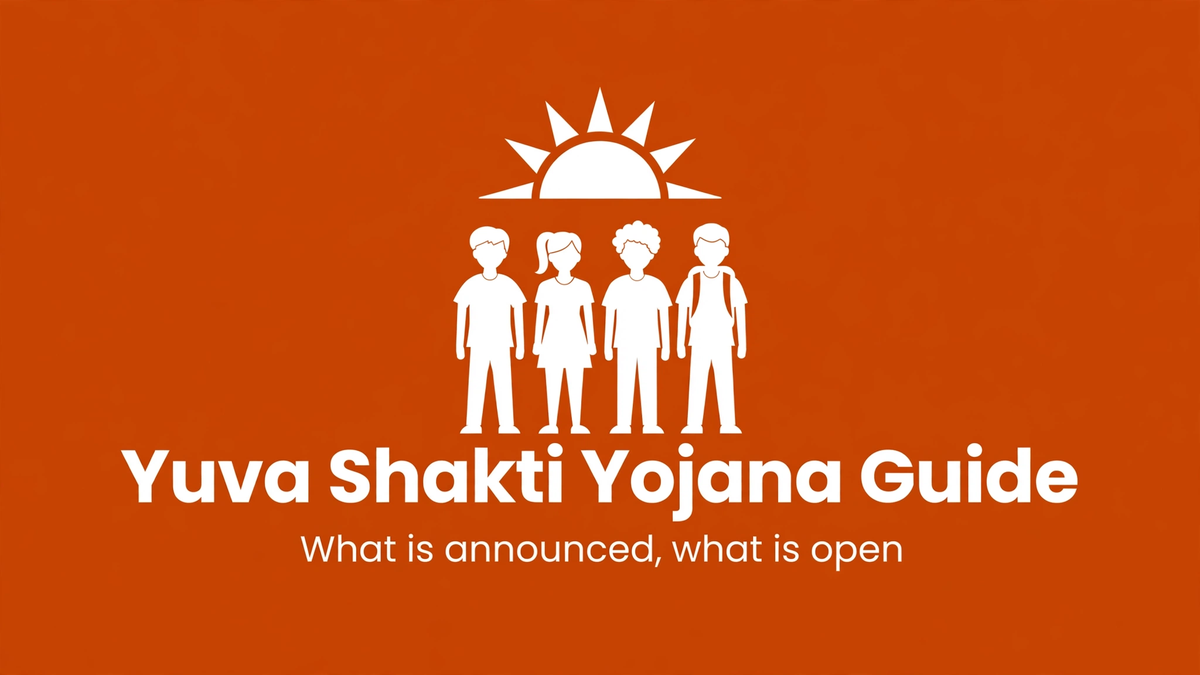 Yuva Shakti Yojana, Bharosa Card, Apply Online Hero Image